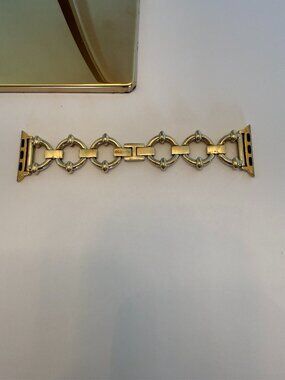 Apple watch band Gold links D-024